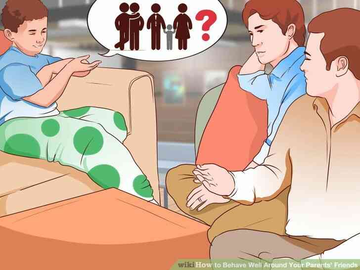 Image intitulée à Bien se Comporter Autour de Vos Amis des Parents de l